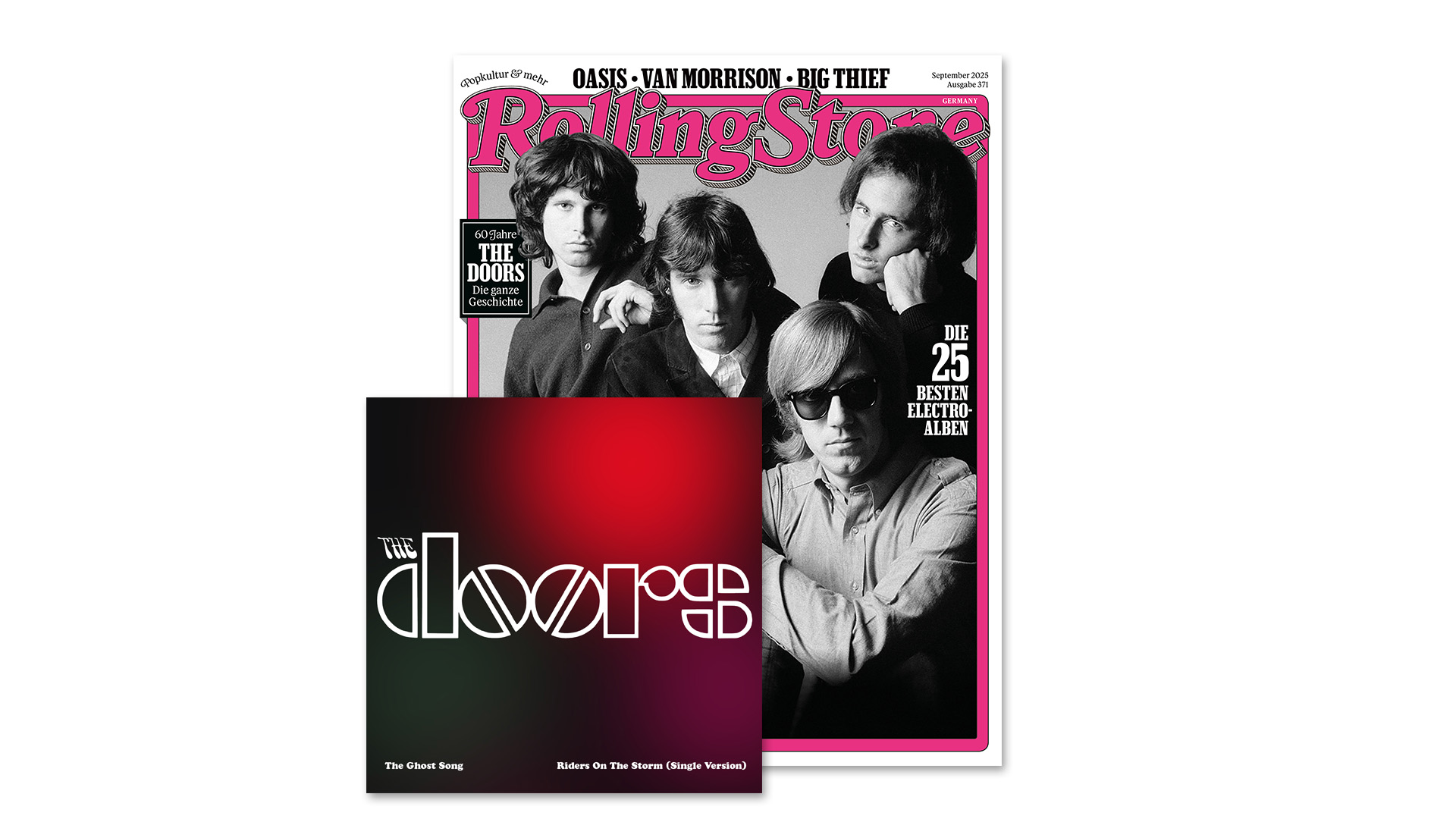 Cover der September-Ausgabe des ROLLING STONE mit The Doors