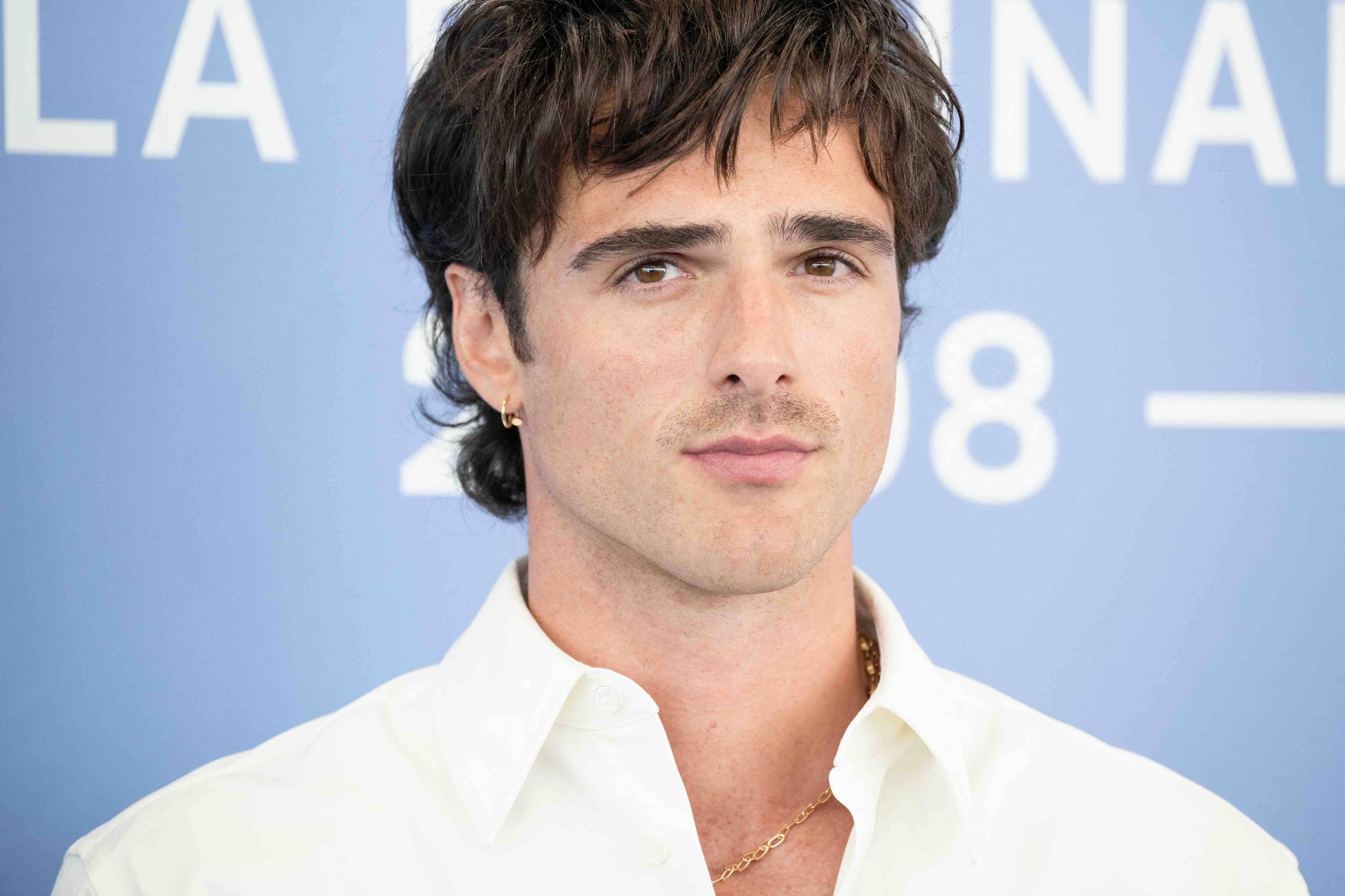 Jacob Elordi attends the photocall of the movie Frankenstein during the 82nd Venice Film Festival Venice Italy 2025/08/30....