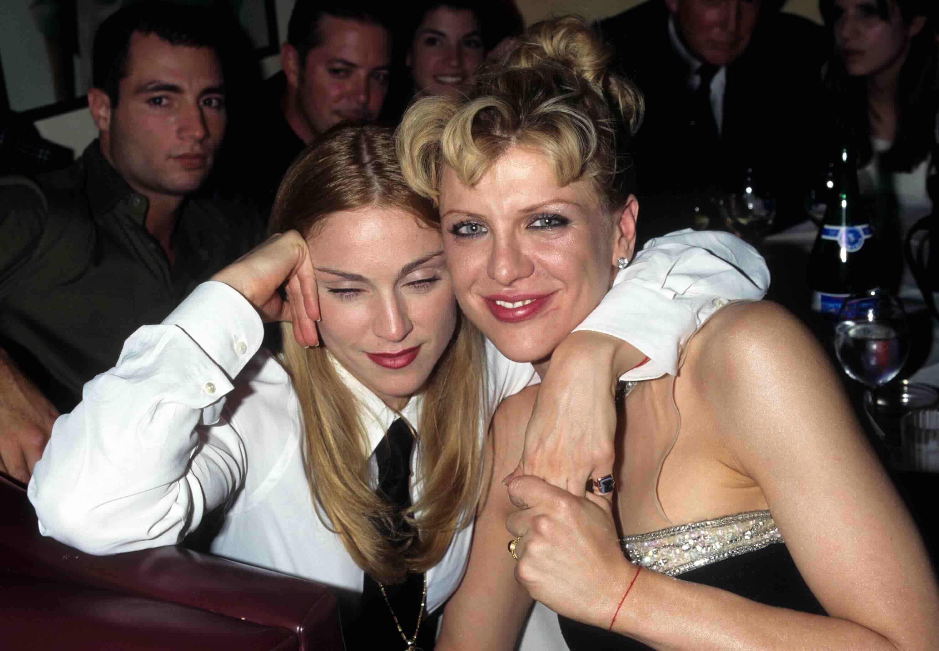 Madonna and Courtney Love (Photo by Kevin Mazur Archive/WireImage)