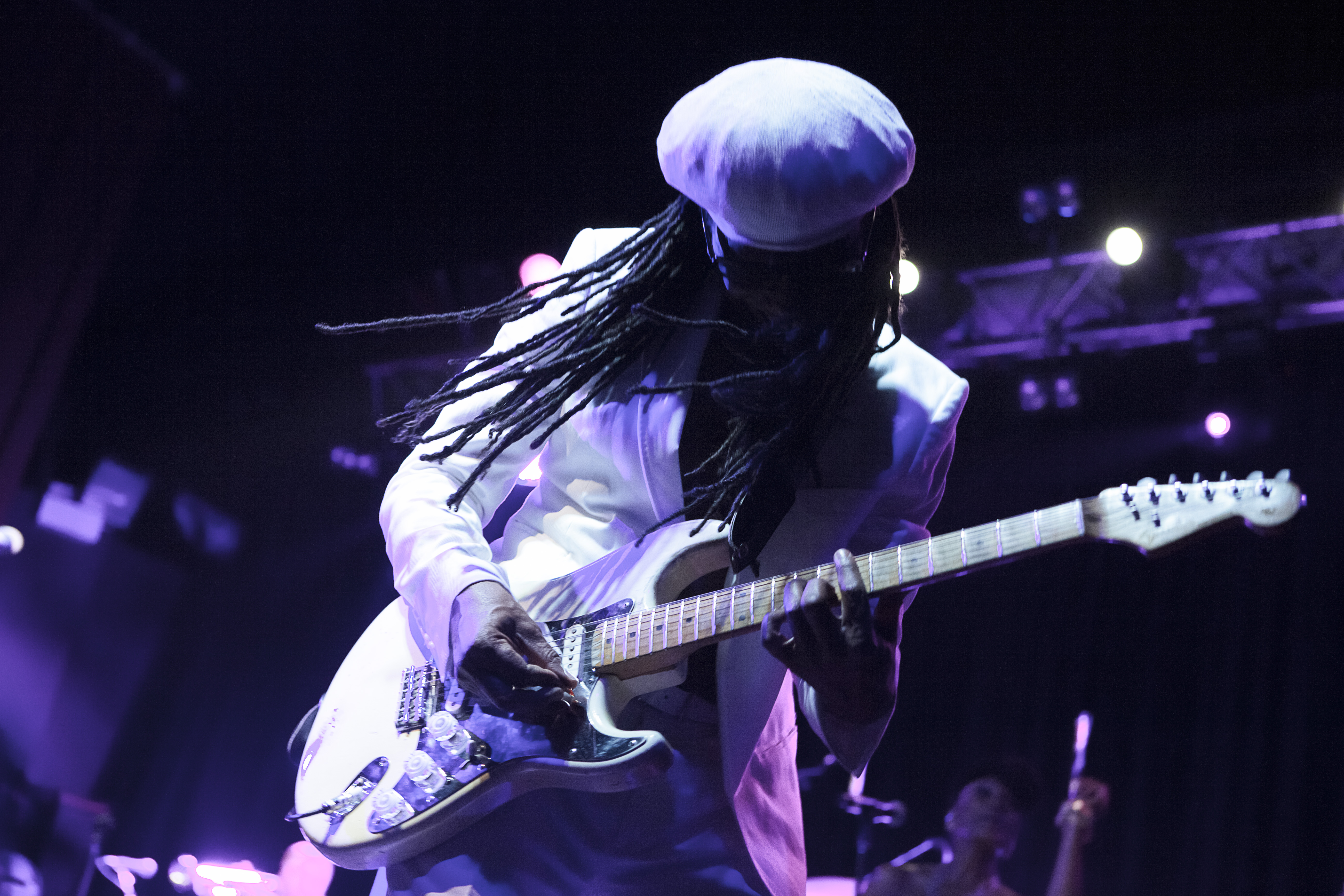 Nile Rodgers, hier mit Chic bei einem Konzert 2003 im Ritz in Manchester