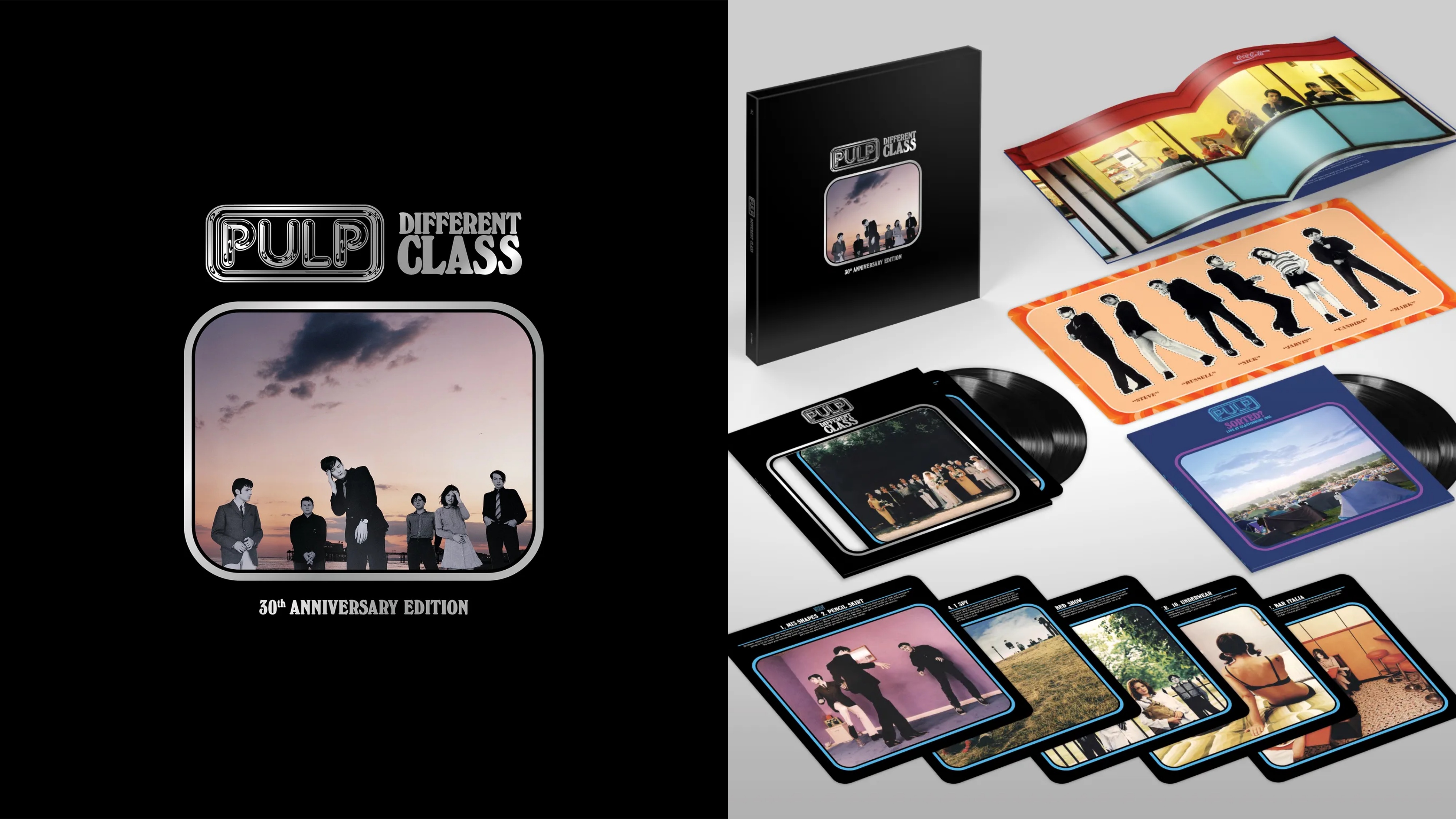 Die Vinyl-Edition von „Different Class 30“ von Pulp