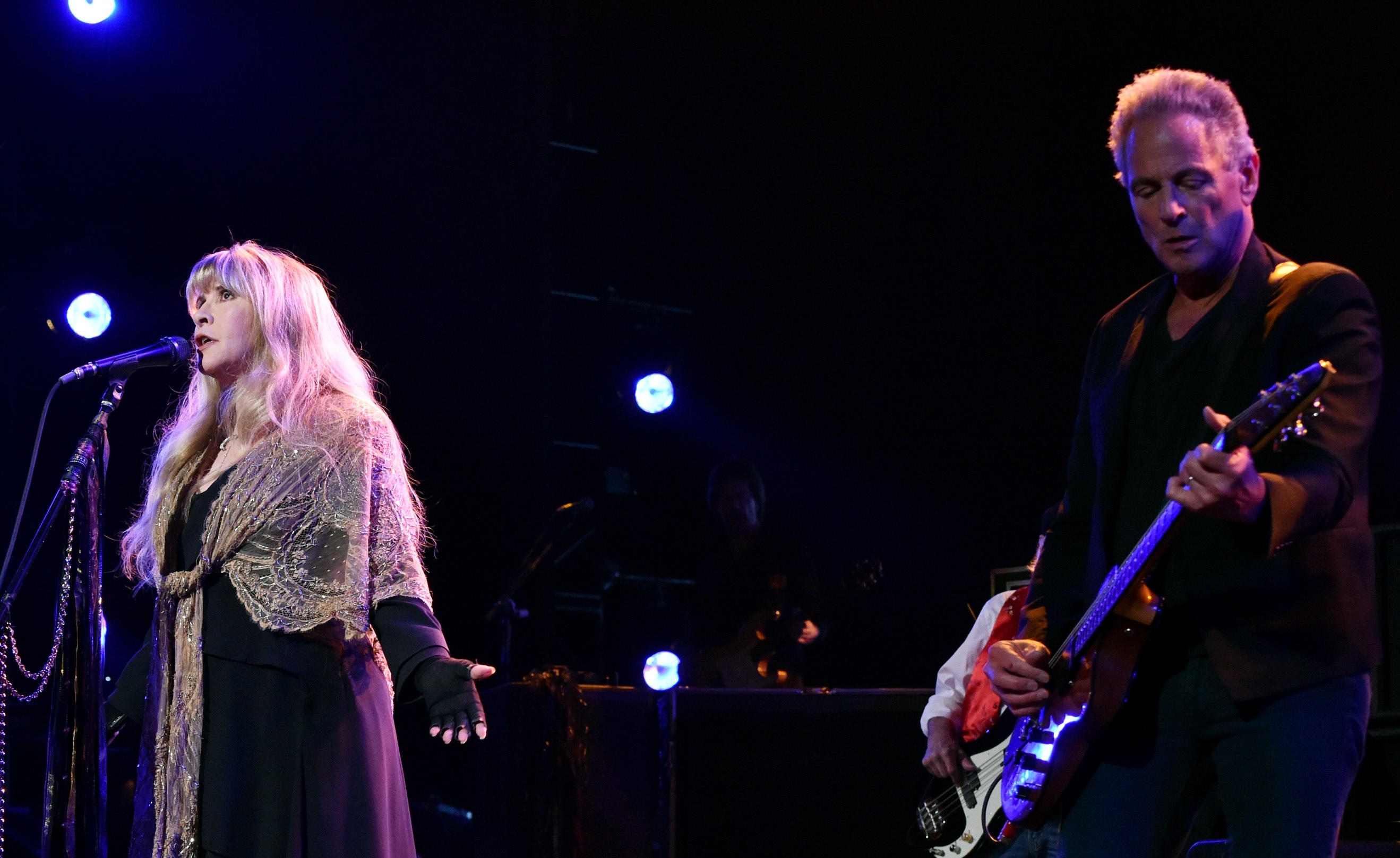 Stevie Nicks und Lindsey Buckingham von Fleetwood Mac