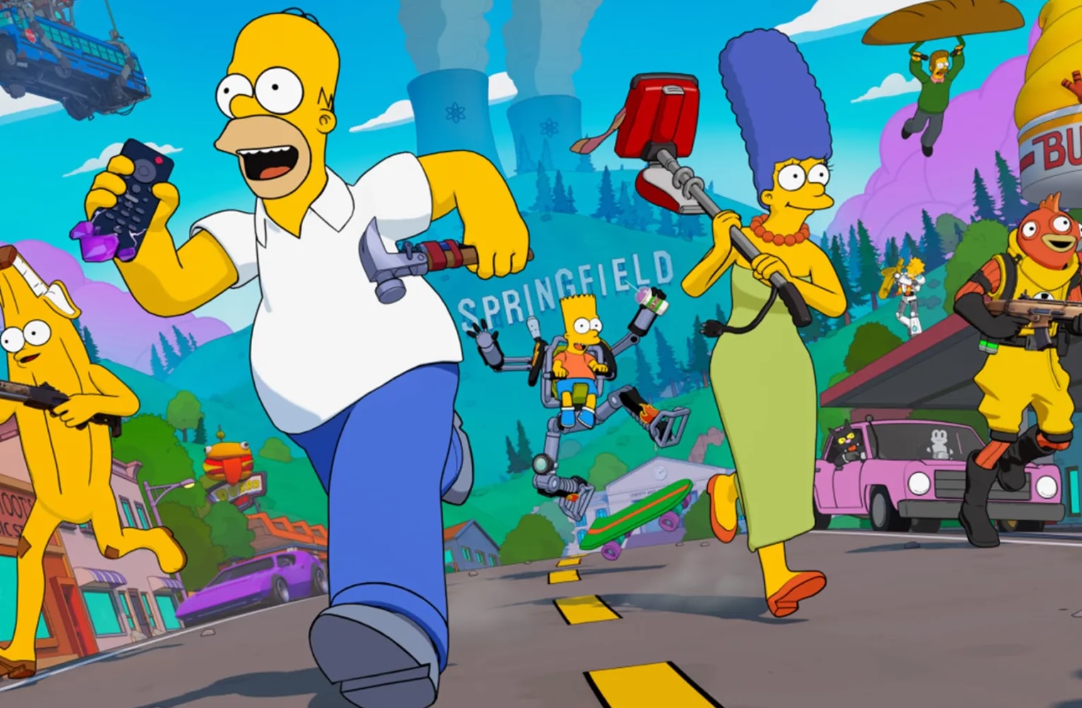 Die „Simpsons“ und „Fortnite“ – eine gute Kombination?
