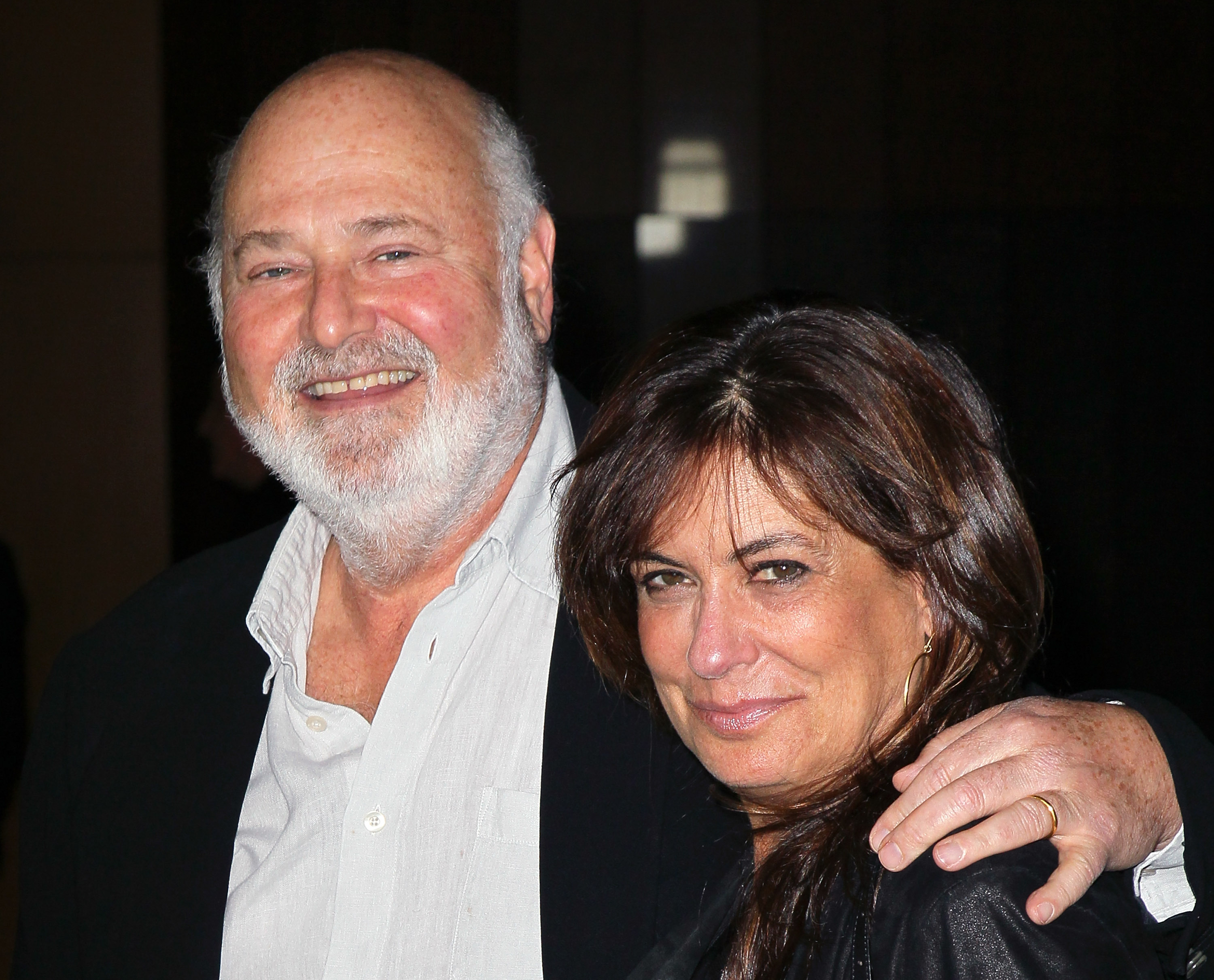 LOS ANGELES, CA - JUNE 20:  Director Rob Reiner (L) and wife Michele Singer attend the premiere of "The Magic of Belle Isl...