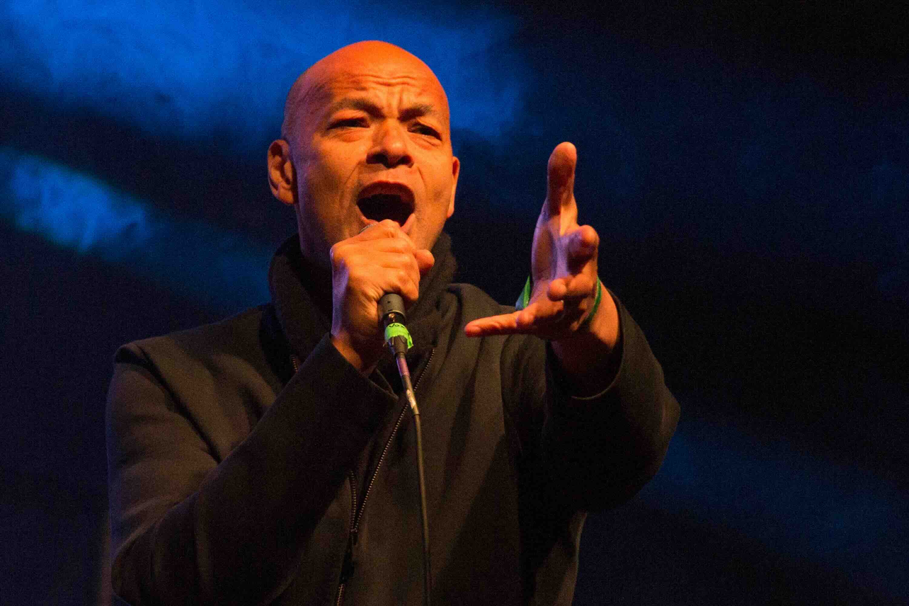LONDON, ENGLAND - SEPTEMBER 13:  Roland Gift performs with the Chris Holland All Stars on the Meantime Sessions Stage at B...