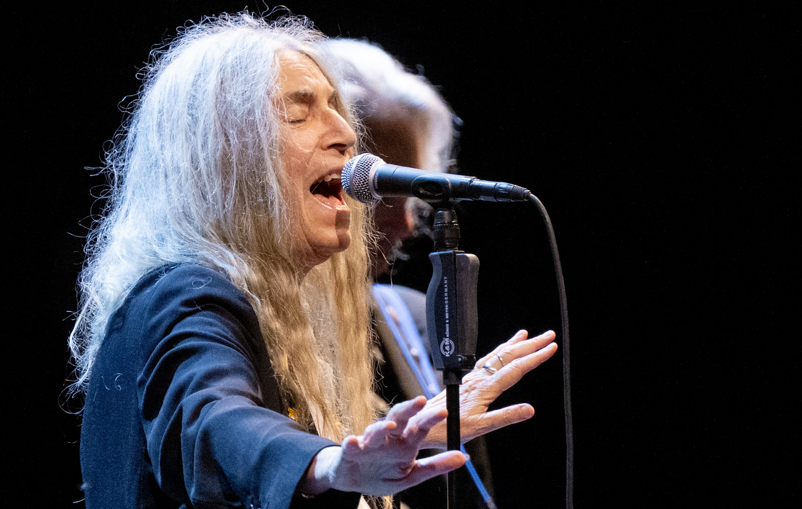Patti Smith live 2025, hier bei einem Auftritt in Seattle