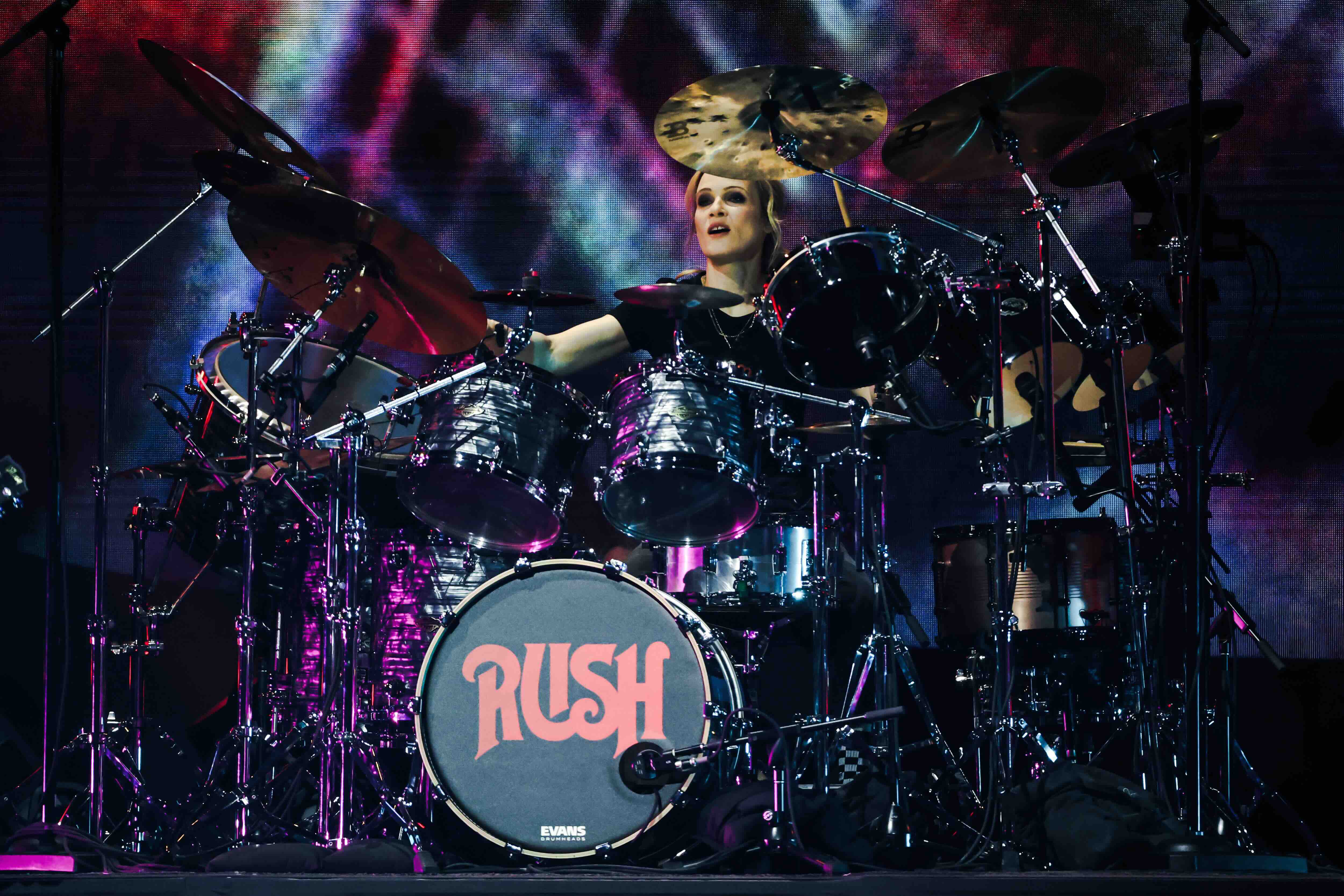 HAMILTON, ONTARIO - MARCH 29: Anika Nilles of Rush performs onstage during the 2026 JUNO Awards at TD Coliseum on March 29...