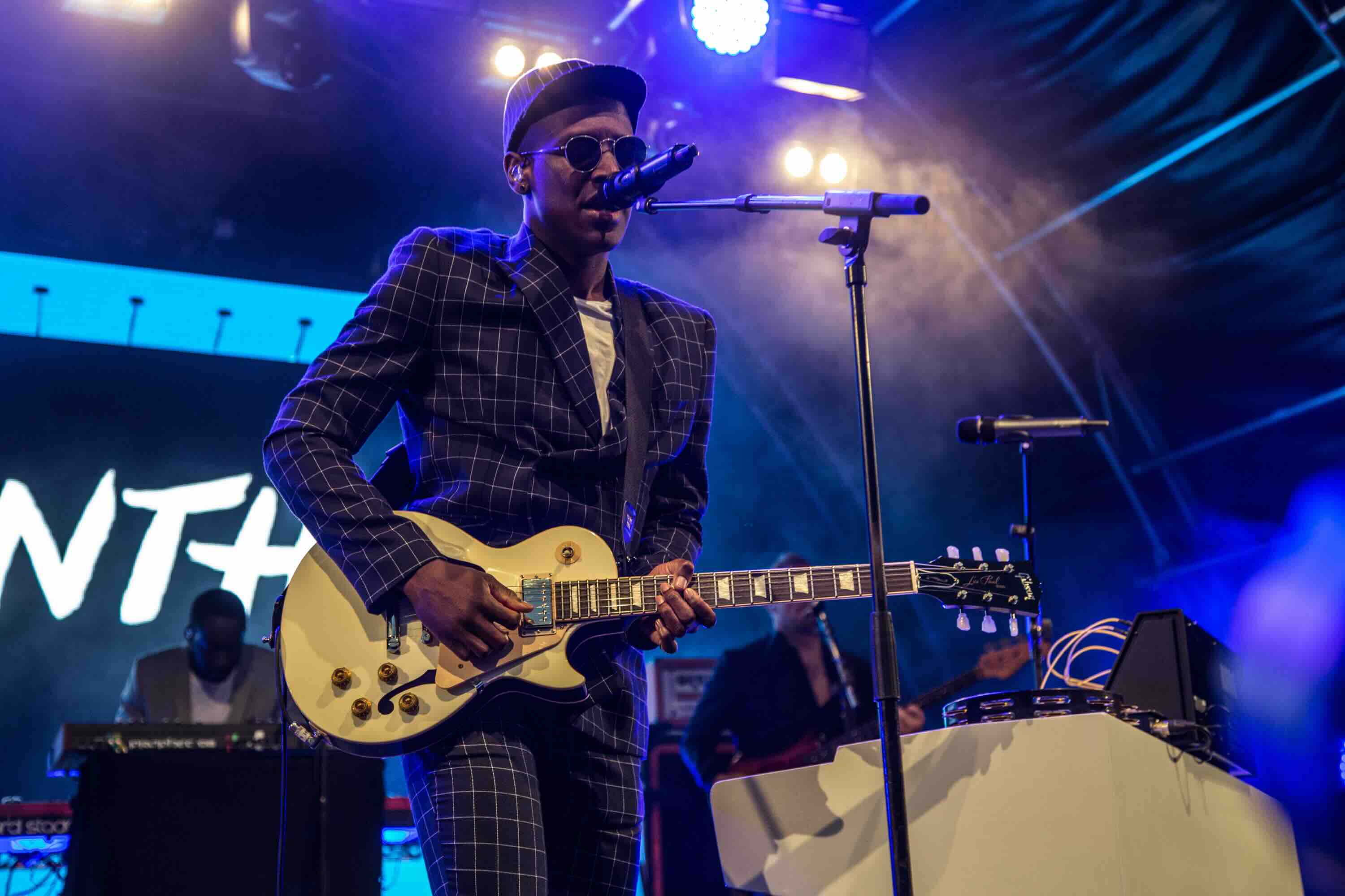 LONDON, ENGLAND - JUNE 24:  Timothy Lee McKenzie, aka Labrinth. performs at Fold Festival at Fulham Palace on June 24, 201...