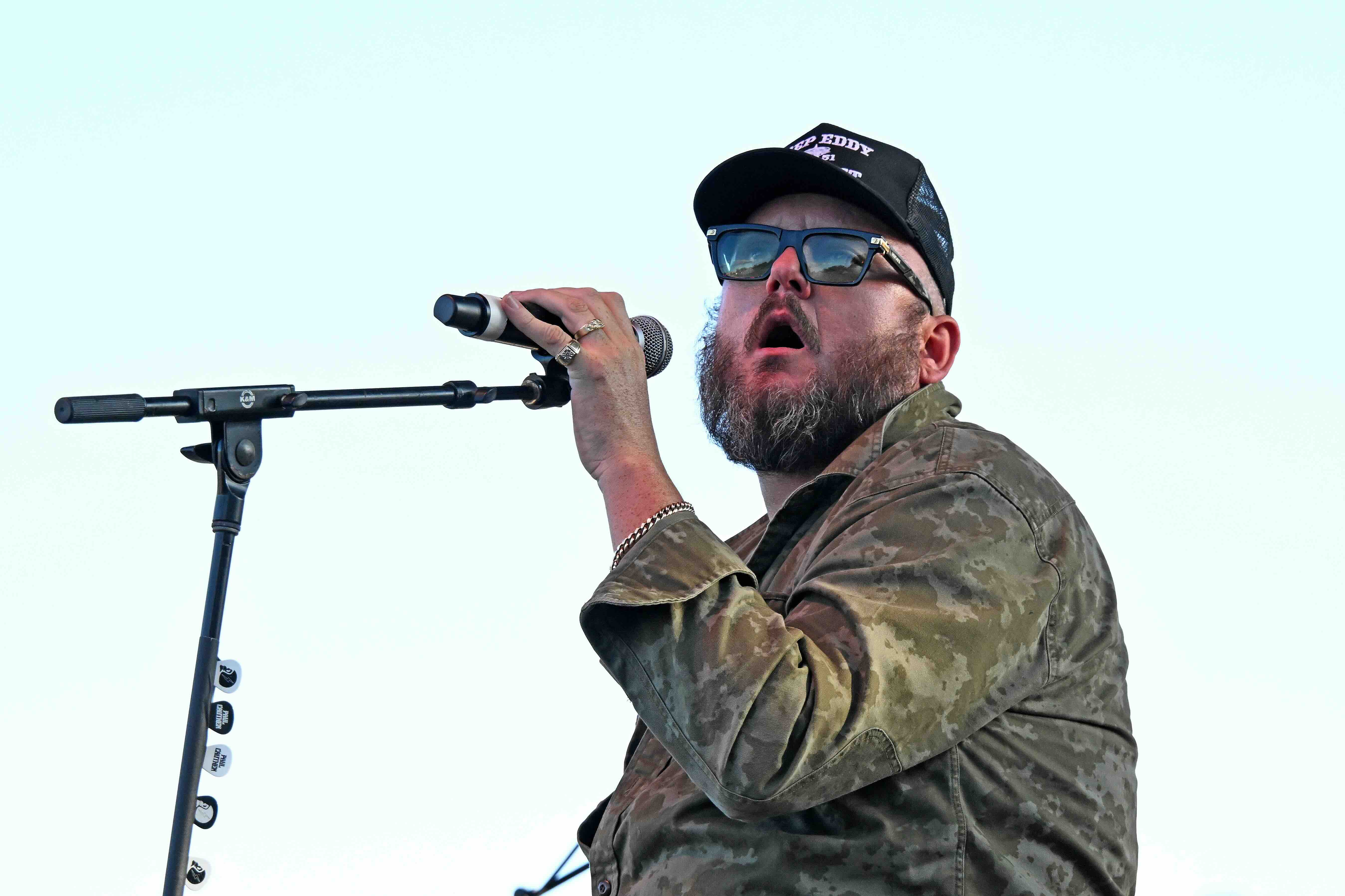 MADISON, INDIANA - SEPTEMBER 06: Paul Cauthen performs during Day 3 of Unbroken Circle Music Festival at Bicentennial Park...