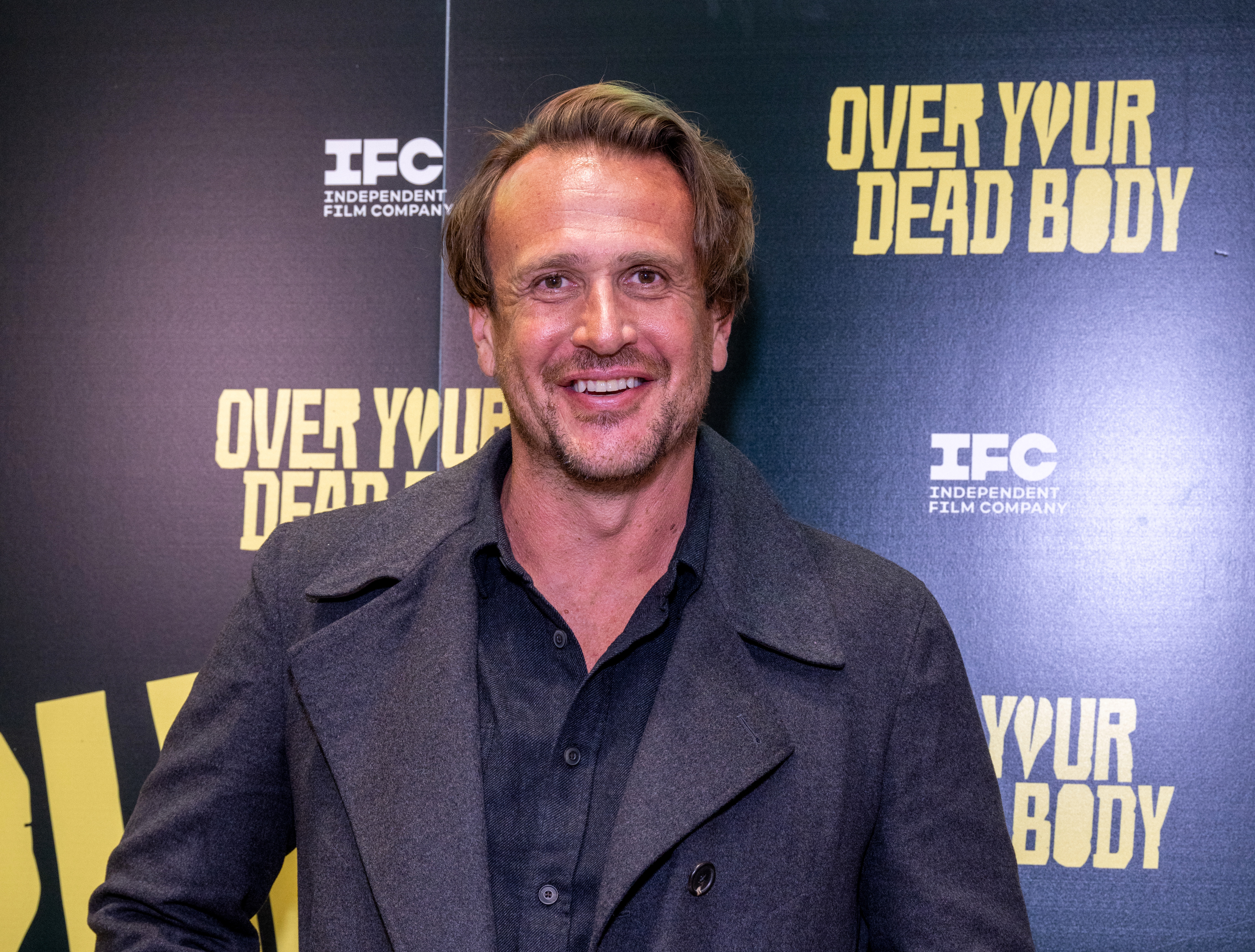 LOS ANGELES, CALIFORNIA - MARCH 30: Actor Jason Segel attends the Los Angeles Premiere of "Over Your Dead Body" at Vidiots...