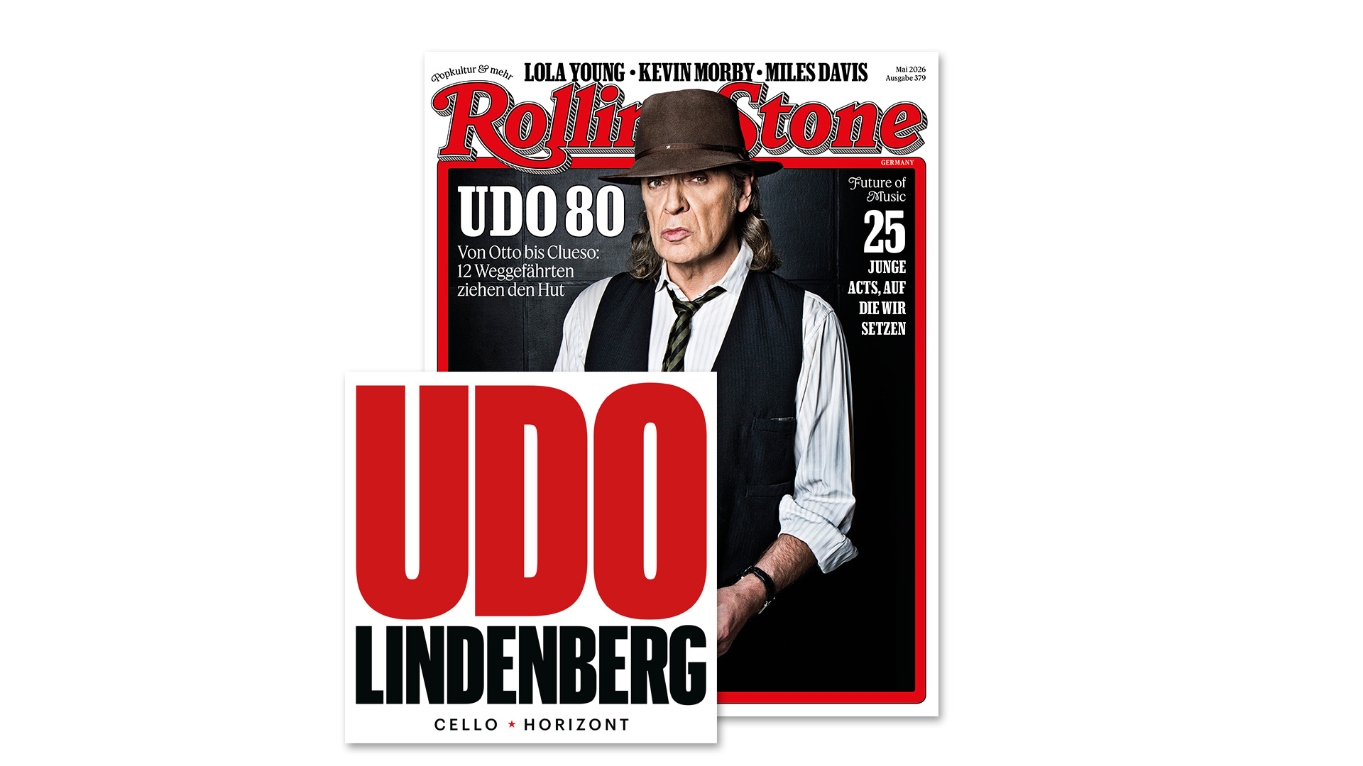 Cover der Mai-Ausgabe des Rolling Stone mit Udo Lindenberg
