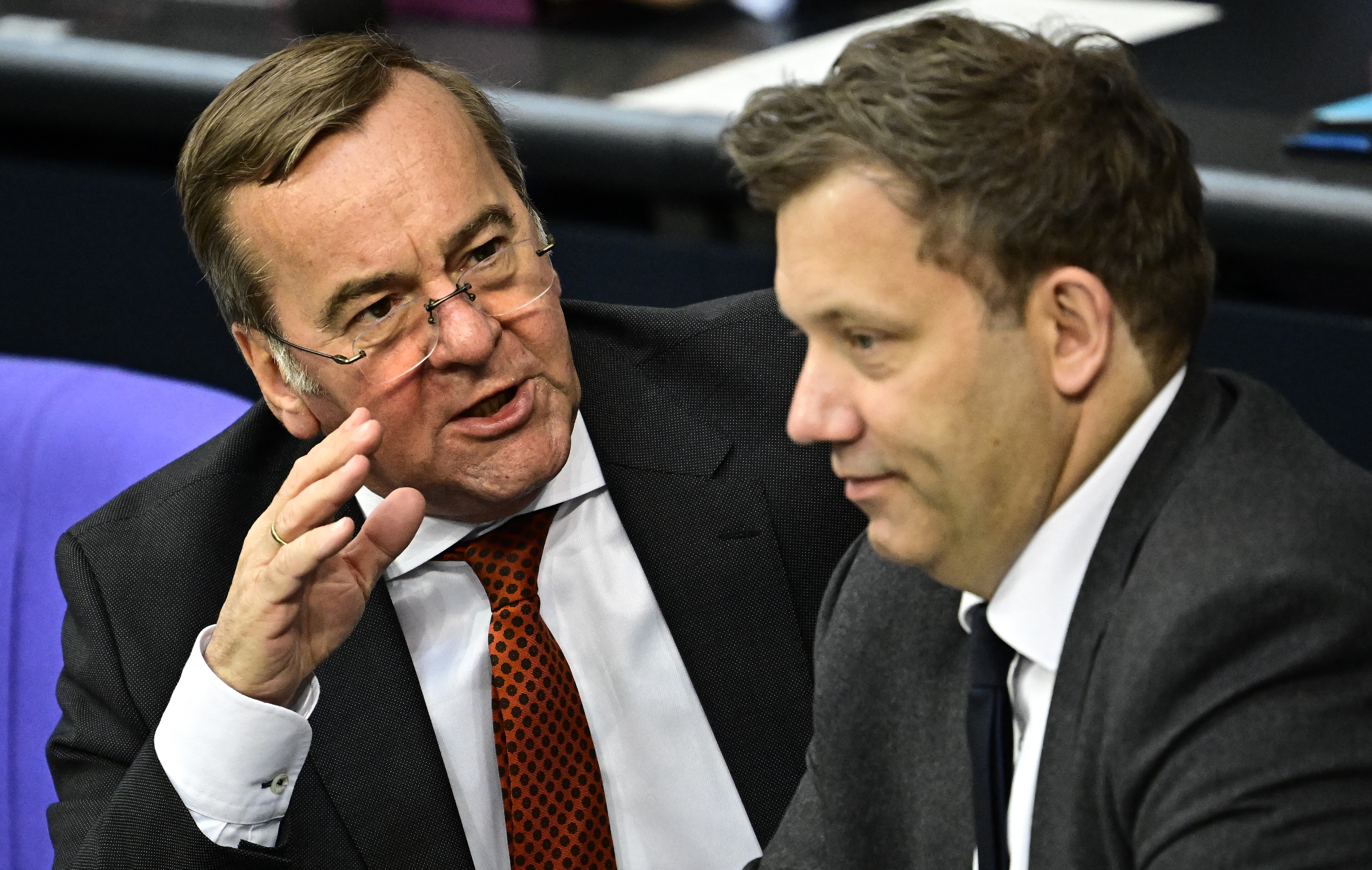 Verteidigungsminister und das gute Gewissen der SPD: Boris Pistorius (hier mit Vizekanzler und Finanzminister Lars Klingbeil)