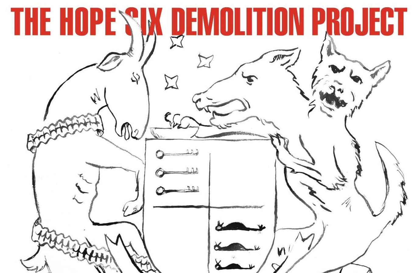 Cover von PJ Harveys „The Hope Six Demolition Project“