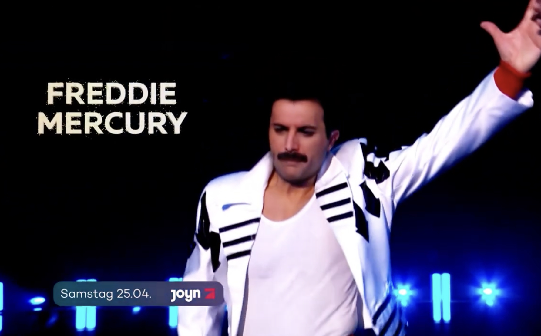 Freddie Mercury in „Staying Alive“