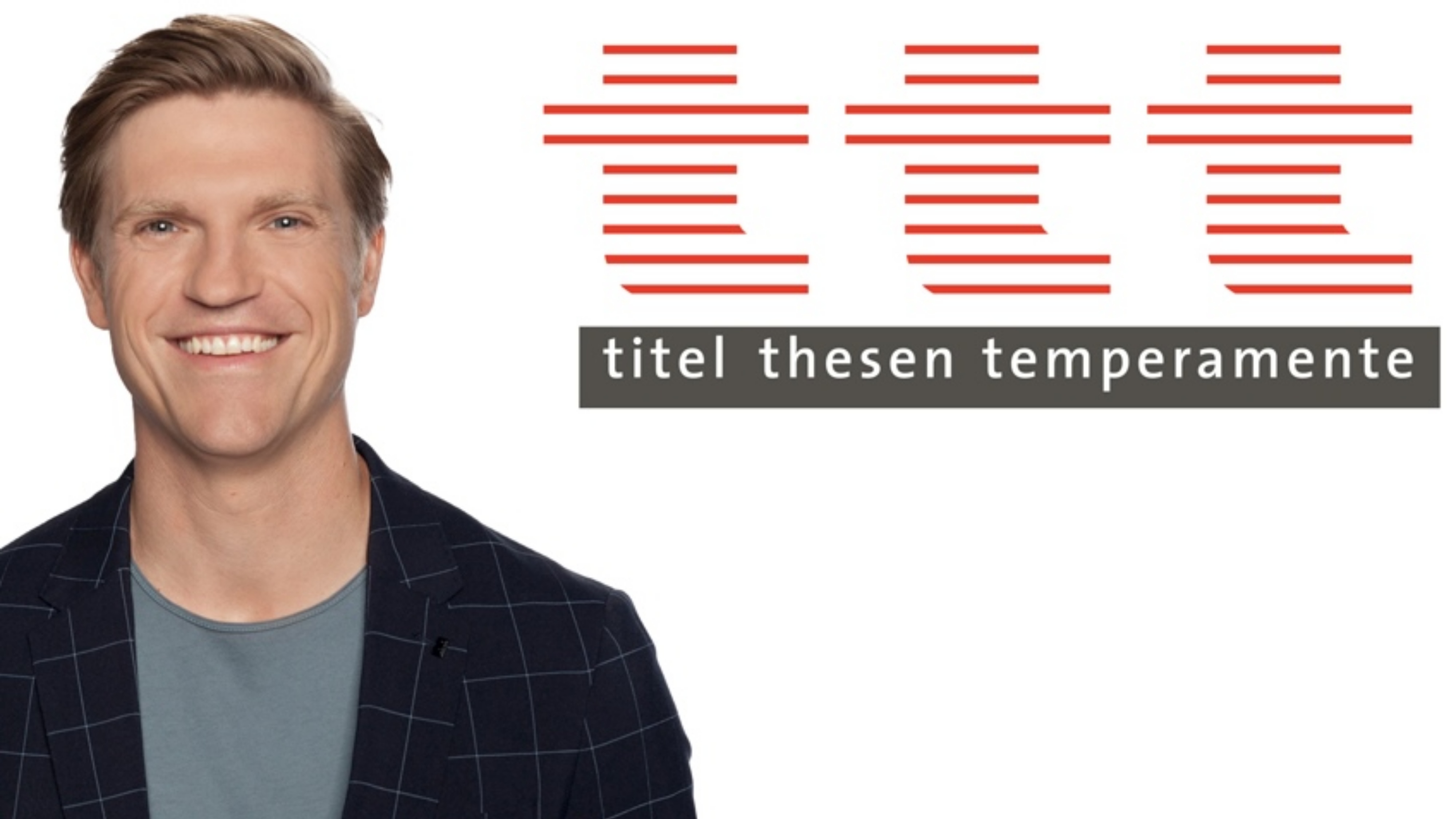 Der Neue bei „titel thesen temperamente“: Thilo Jahn