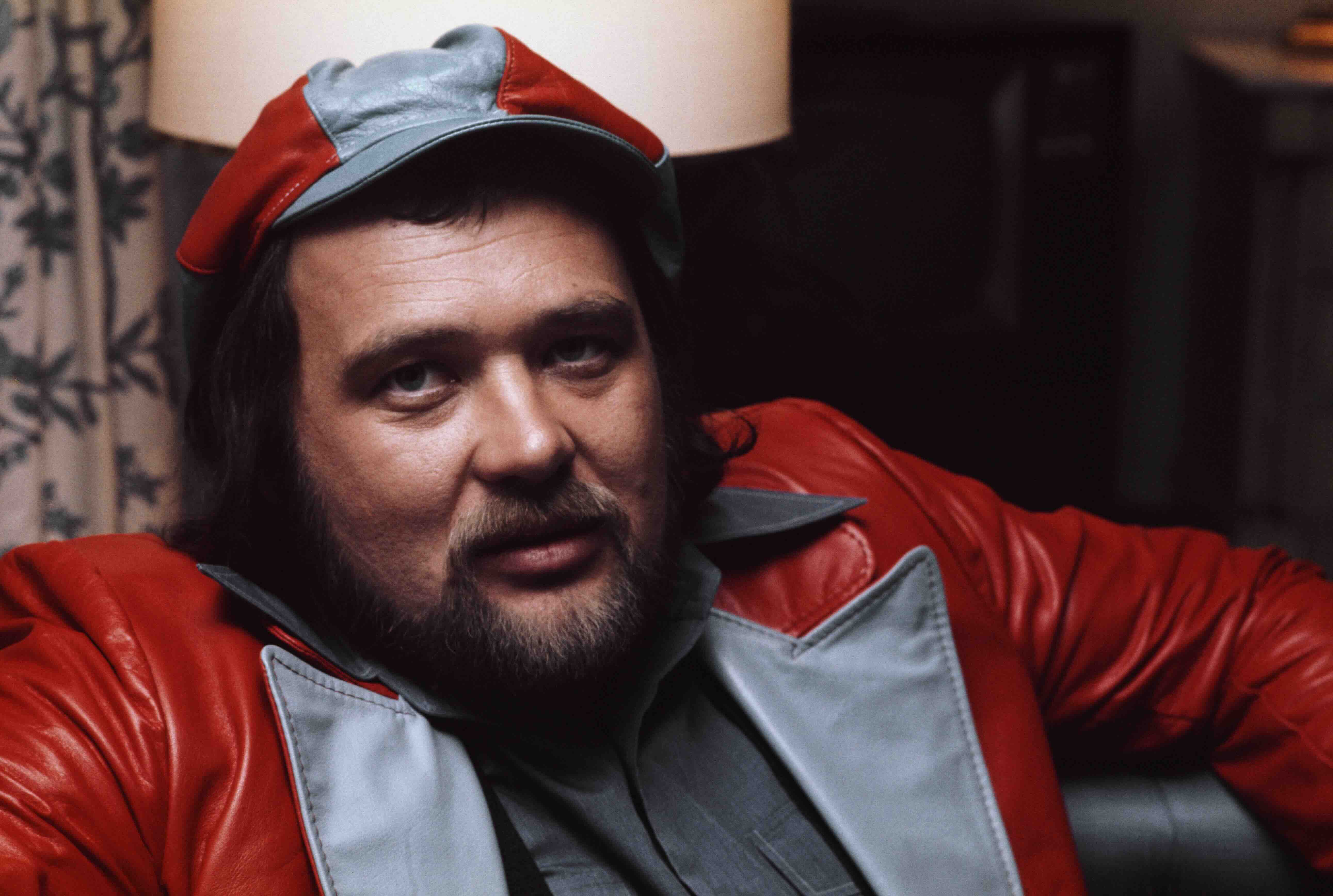 Canadian musician, singer and songwriter, David Clayton-Thomas of  jazz-rock group, Blood Sweat and Tears, 17th March 1975...